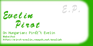 evelin pirot business card